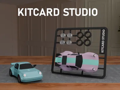 Car Kitcard - Made with Kitracd Studio Generator
