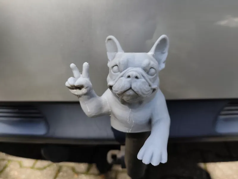 Anhängerkupplung Kugel 50mm  Franz. Bulldogge 