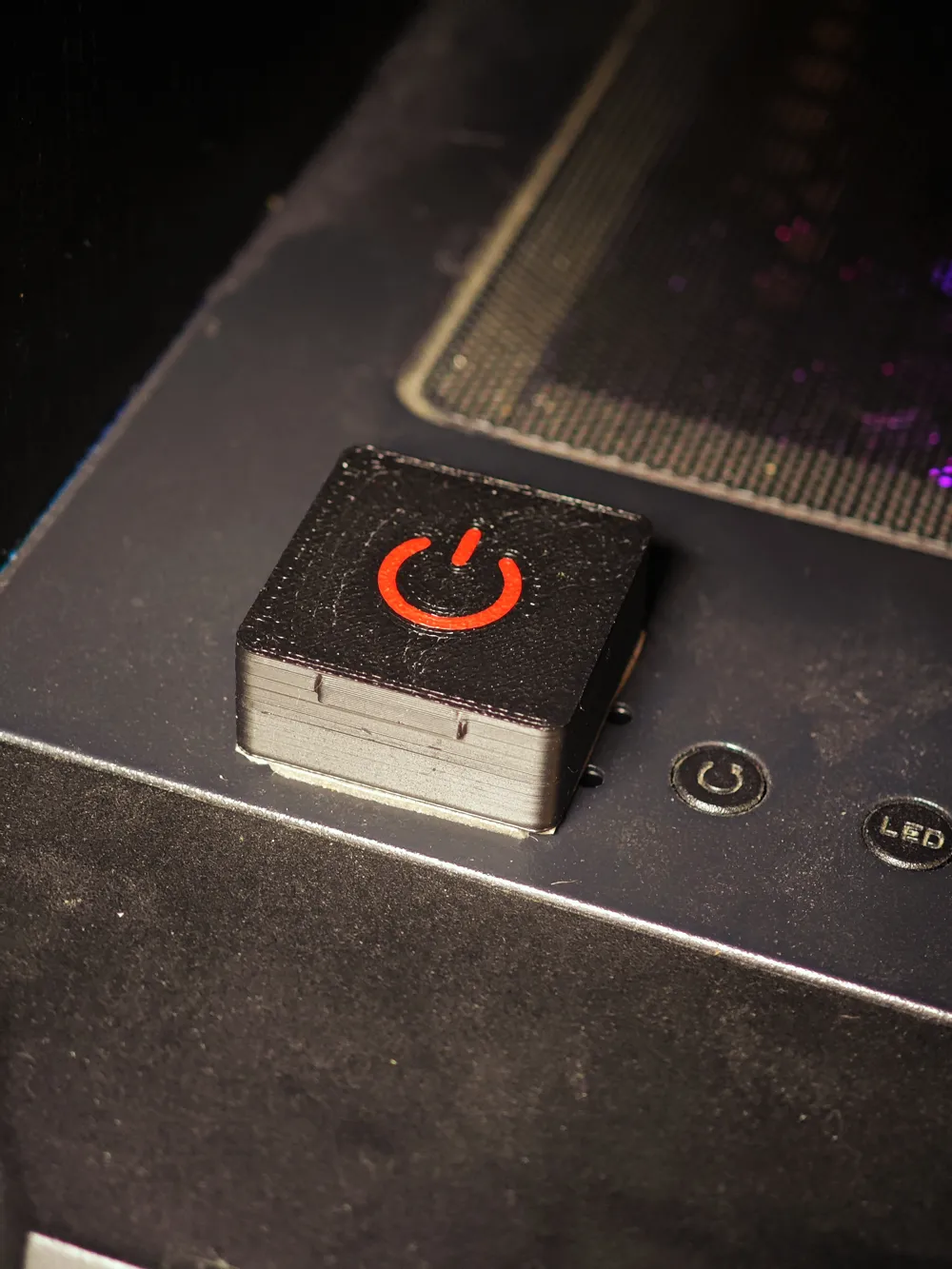 PC Case Power Button Cover — Prevents Accidental Touches from Cats ...
