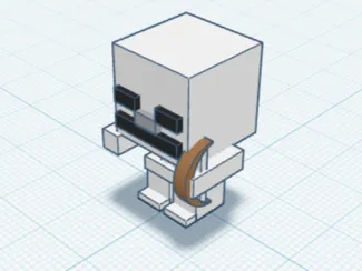 Minecraft mini SKELETON