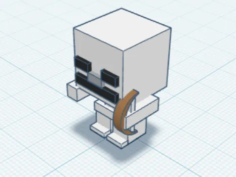 Minecraft mini SKELETON