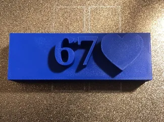 I love 67 block