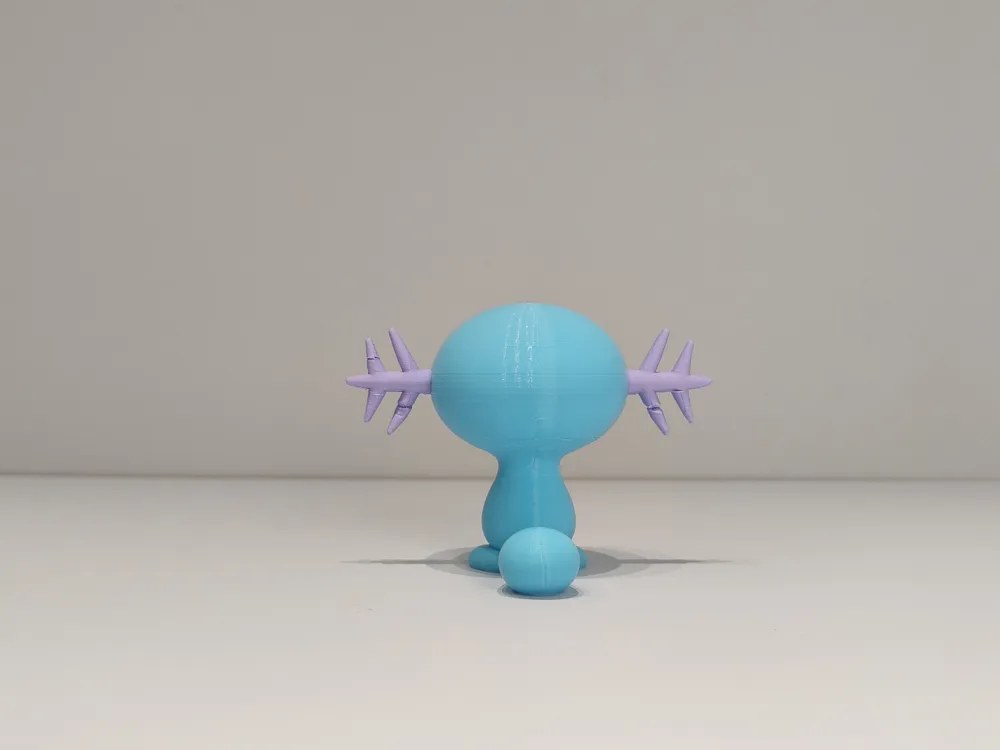 Wooper Design/layout Pokemon Generation 2 #0194 Wooper Multi-color Model - Free 3D Print ...