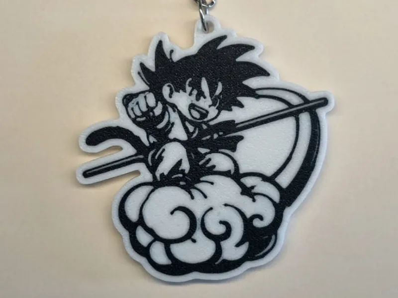 Goku keychain