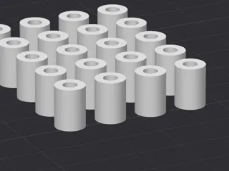 M3 Spacer Set (10mm) – Batch Print – No Support