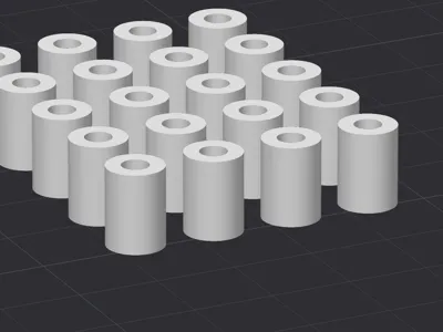 M3 Spacer Set (10mm) – Batch Print – No Support