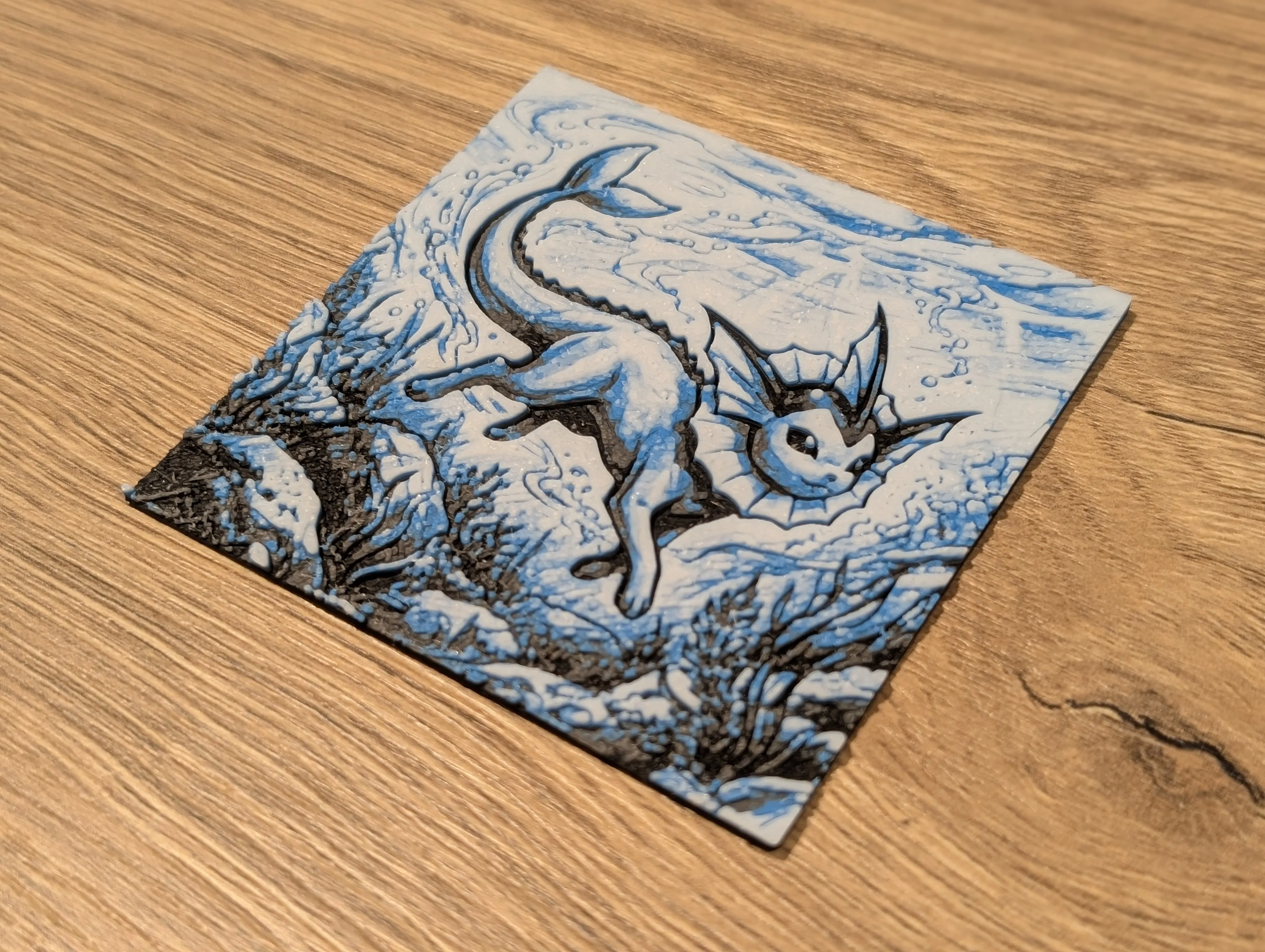 Eeveelution Pokemon Hueforge & Frame - Free 3D Print Model - MakerWorld