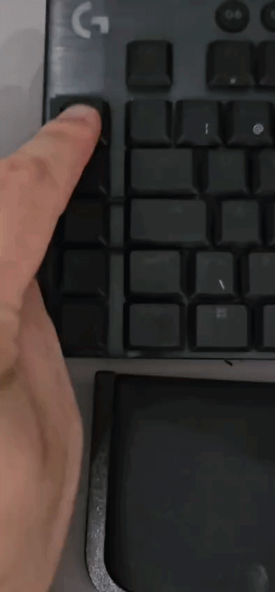 Logitech G915 Macro and caps lock Key locker