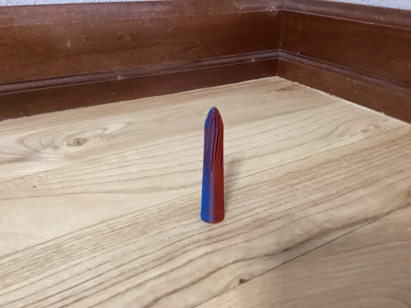 Passthrough bullet shell