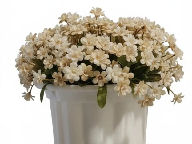 Vaso Decorativo Grego Clássico com Base Quadrada
