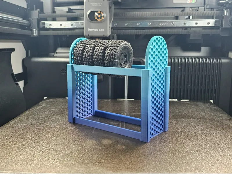 RC TIRE RACK