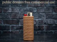 Étui pour briquet Bic effet corde tressée — photo 1