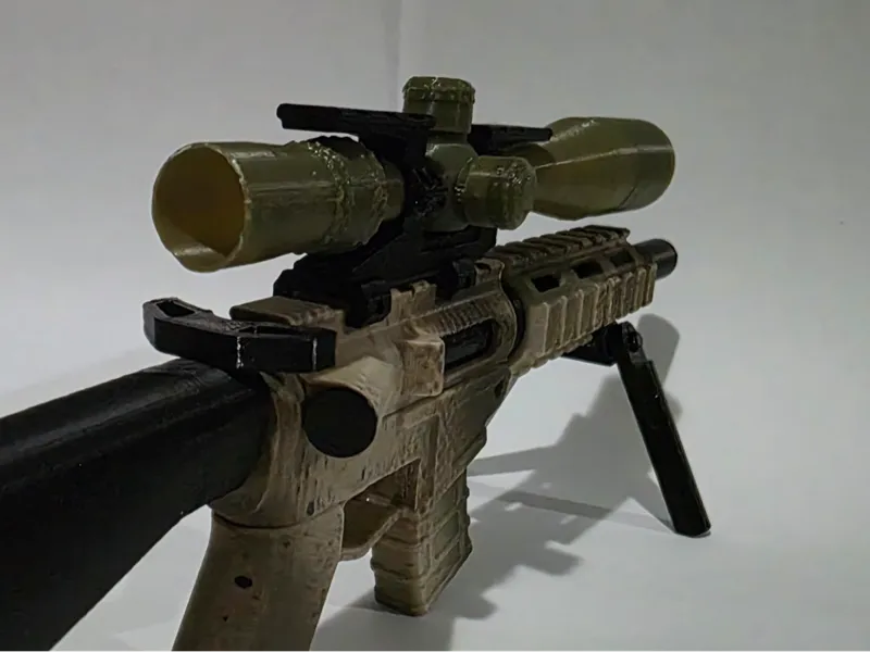 Nightforce NXS Scope and Mount for MILITECH guns