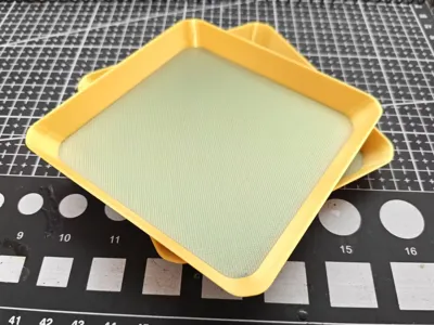 Disposable Discard Plate, Only 11g, Stackable Design