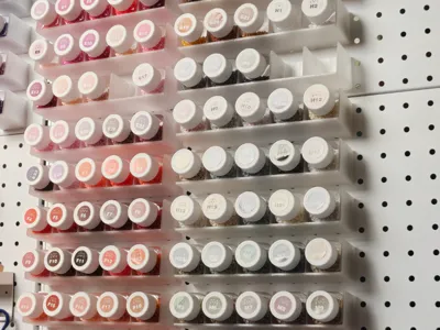 25mm Pegboard Perler Bead Bottle Holder