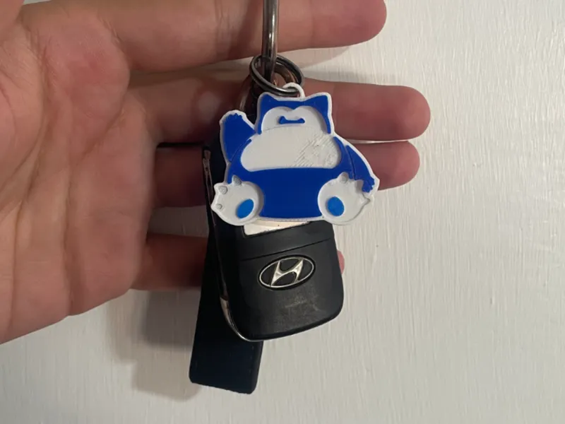 Llavero Snorlax Pokemon