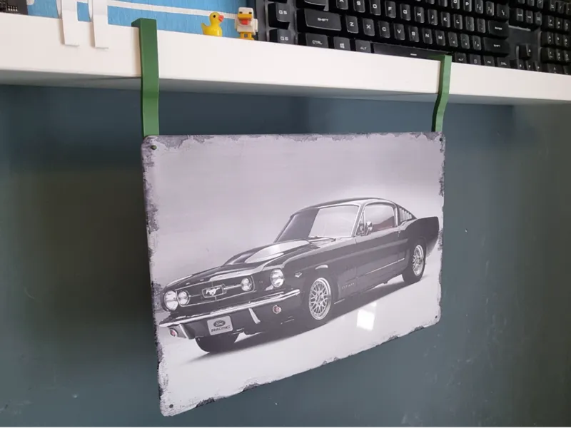 Metal Plate Hooks for IKEA Shelves