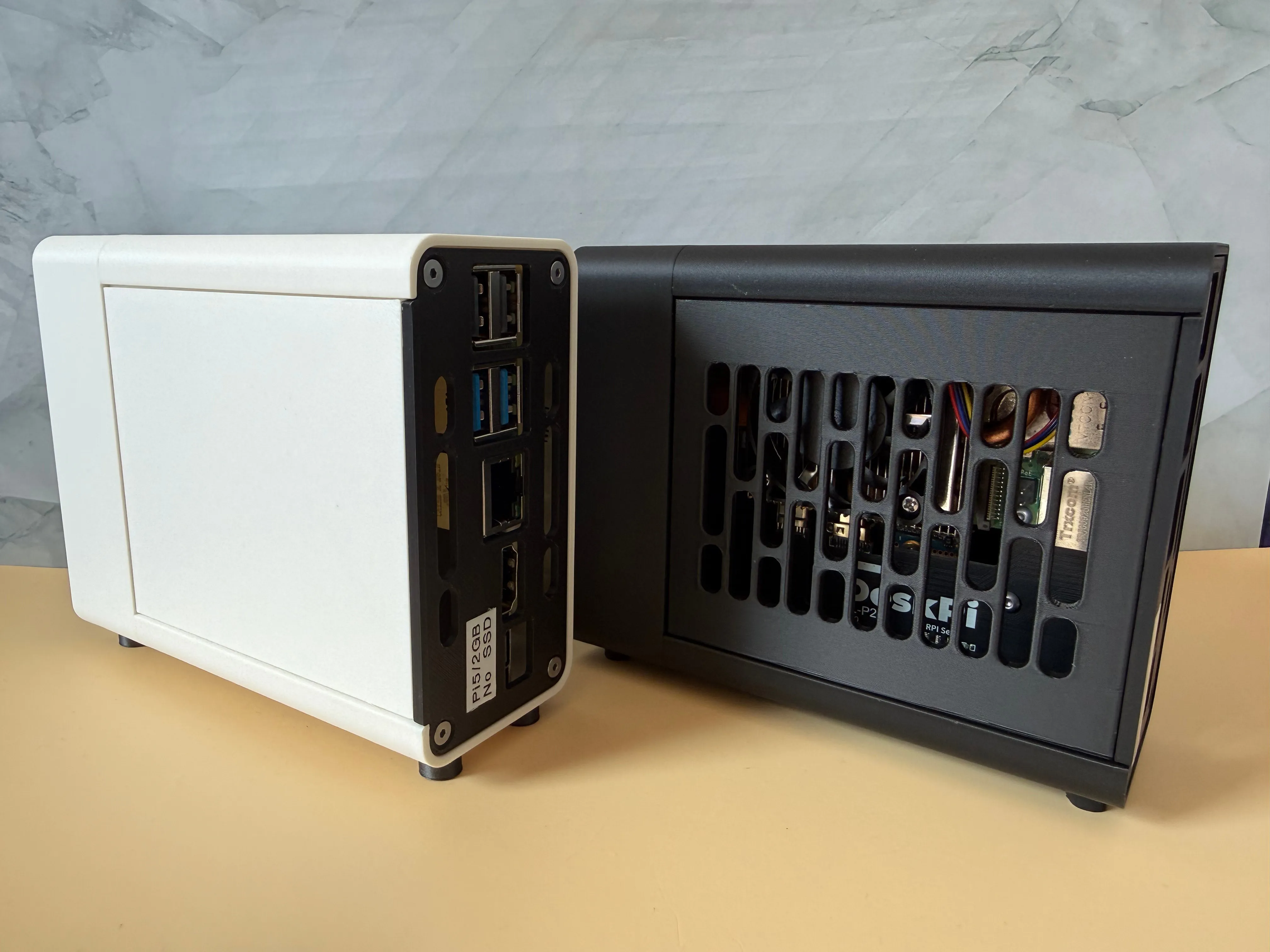 Fractal North Pi case for DeskPi KL-P24 adapter - Free 3D Print Model ...