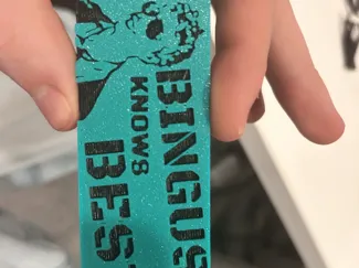 BINGUS KNOWS BEST KEYCHAIN