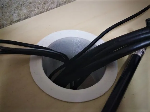 Desk cable hole (50mm/35mm diameter)