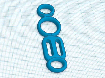 Totem Descender Keychain