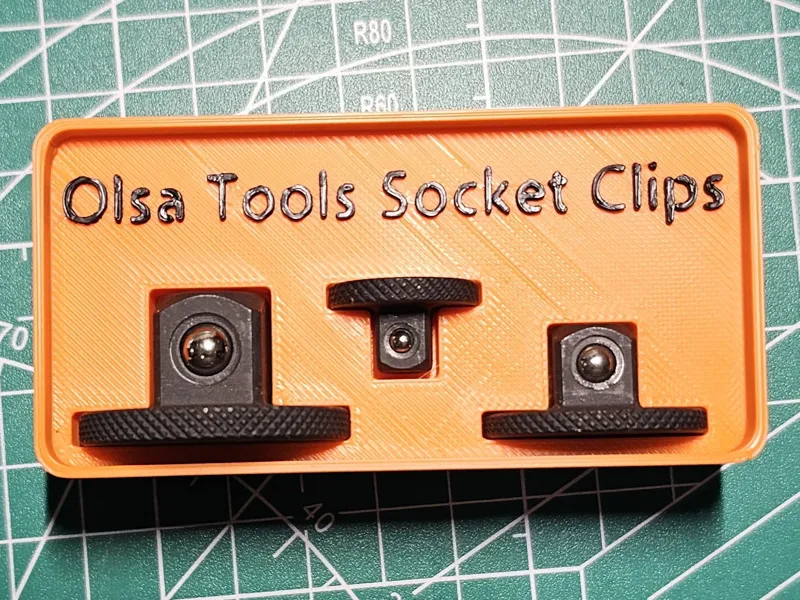 Olsa Tools Socket Clips (Gridfinity & regular)