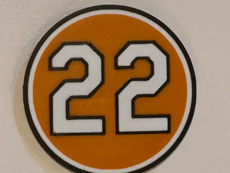 Jim Palmer Orioles Legend Number Coaster