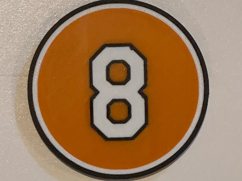 Cal Ripken Jr. Orioles legend number coaster