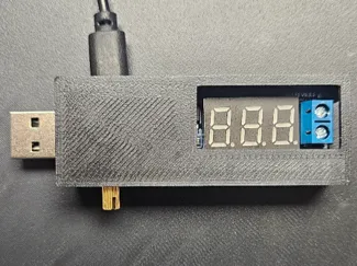 Adjustable DC_DC USB Power converter module shell