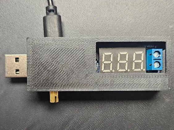 Adjustable DC_DC USB Power converter module shell