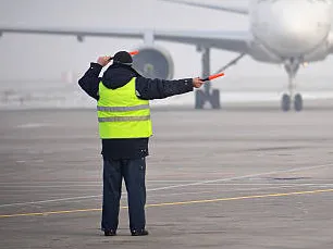 Airport worker
