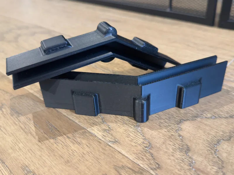 Fireplace Fence Brace