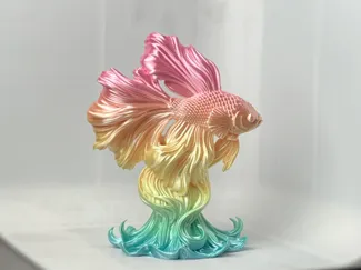 斗鱼摆件