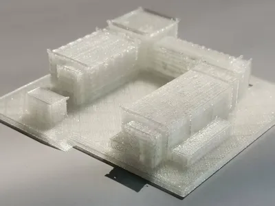 Ruian High School International Department Miniature Model