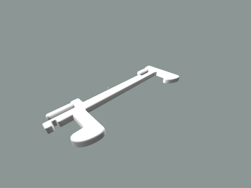 microwave door latch-technika