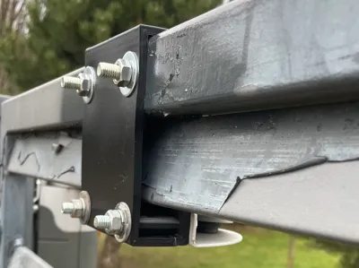 Heavy-Duty Bracket, Drill Jig for Nice Gate Opener