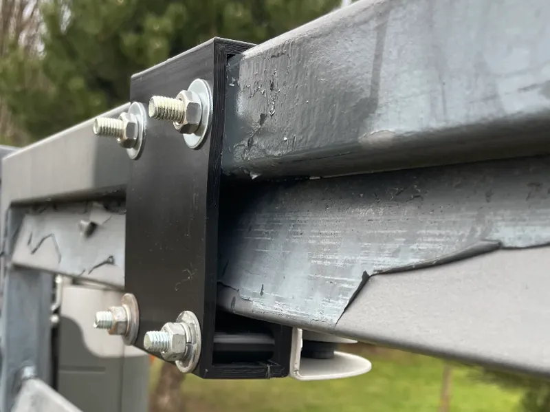 Heavy-Duty Bracket, Drill Jig for Nice Gate Opener
