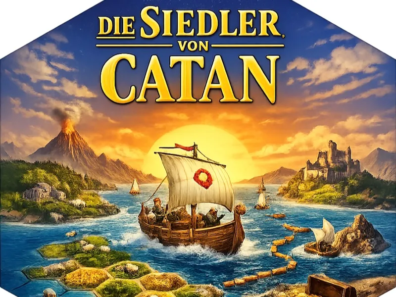 Cover Aufbewahrungsbox 3D Siedler von Catan