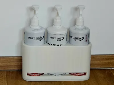 Sirup Stand for "Best Body Nutrition" Bottles