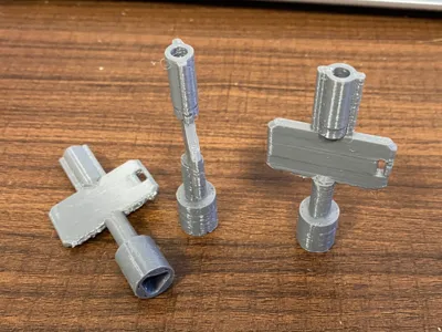 2-in-1 Electrician Key for Distribution Cabinets