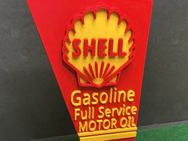 Shell Station sign from the 60s