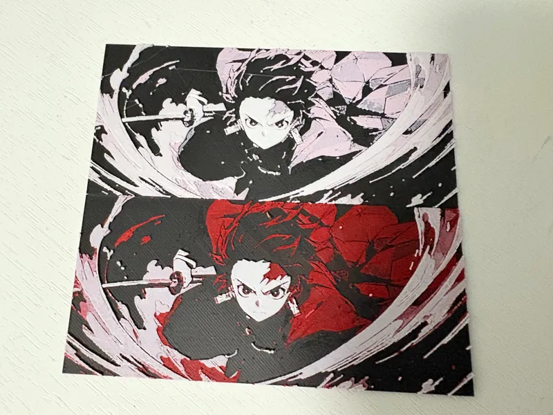 鬼灭之刃-炭治郎书签、版画