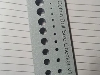 Bohrer Größen checker