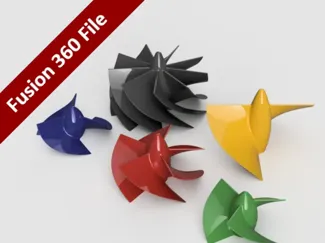 Parametric Propeller Generator for Autodesk Fusion