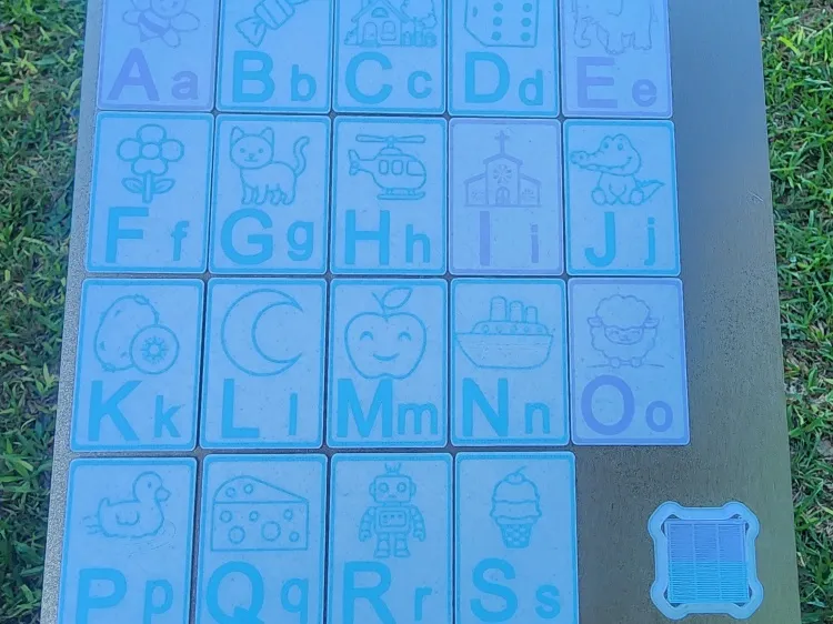Kit Educativo de Alfabeto e Números 