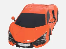 A Lamborghini Revolto Orange