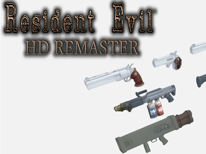 Pack de armas de Resident Evil Remake