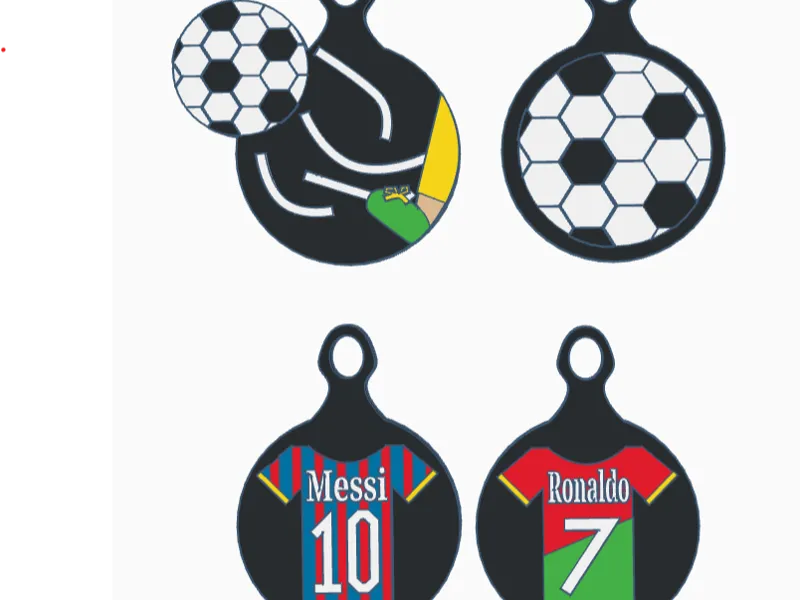 Soccer Keychains