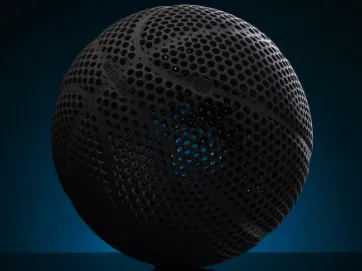 Mini airless basket ball