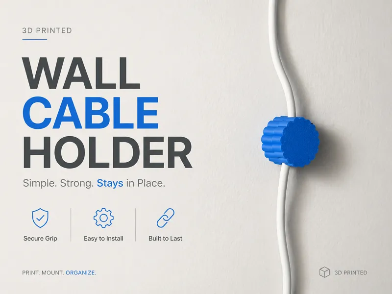 Wall Cable Holder
